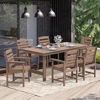 HDPE Outdoor Dining Chairs(Set of 4) by Winston Porter