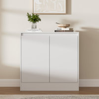 Buffet Cabinet With Storage, Coffee Bar Cabinet With 2 Doors And Adjustable Shelf, Modern Kitchen Buffet Sideboard For Living Room, Kitchen by Ebern Designs