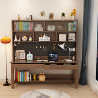 Kids Writing Desk Rectangle Children Learning Desk With Hutch by Isabelle & Max