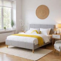 Upholstered Platform Bed