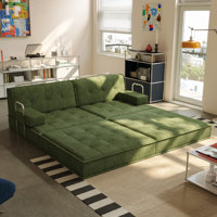 Convertible Sleeper Sofa Bed, Foldable Floor Couch No Assembly