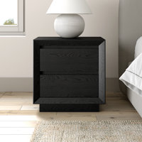 Emmett 24in Wide Rectangular Nightstand by Latitude Run