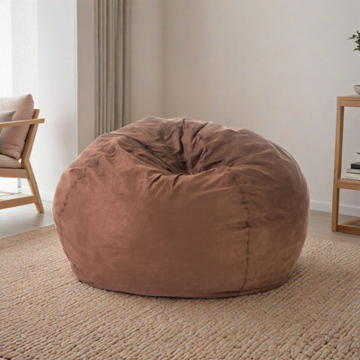 5Ft Premium Bean Bag Chair With Removable Cover by Trule