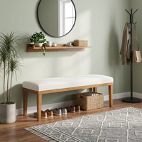Entryway Upholstered Bench 52.8