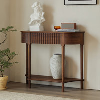 The gentle and smooth console table by Red Barrel Studio