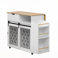 Kitchen Island With Storage by Gracie Oaks