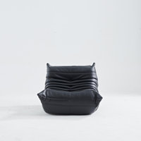 TOGO Ergonomic Design Bean Bag Chairs, Fabric Armless Floor Sofa, Single Lounge Chair For Living And Office by Trule