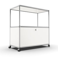 Storage Sideboard File Cabinet Dining Cabinet With Wheels by Ivy Bronx