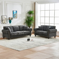 Gillianne 2 - Piece Chenille Living Room Set by Alcott Hill