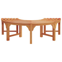 Wooden Tree Bench by Millwood Pines