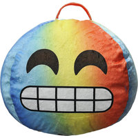 Emoji Pals Emoji Flawless Bean Bag, Tye Dye by Wrought Studio