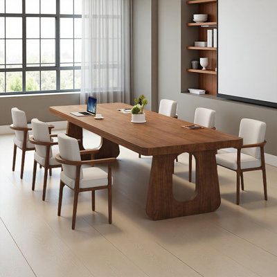 Rectangular Solid Wood Conference Tables by Millwood Pines