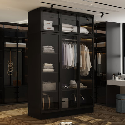 6 Doors Armoire Wardrobe by Brayden Studio