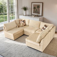 Kustas 5 - Piece Modular Upholstery Sectional Sofa by Latitude Run
