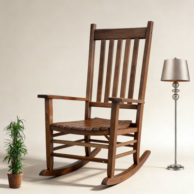 Balcony Porch Adult Rocking Chair for Living Room,Indoor,Outdoor by Ebern Designs