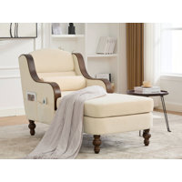 Chenille Chaise Lounge by Alcott Hill