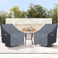 Outdoor Swivel Chair Cover 2 Pack Patio Chair Covers Waterproof by Arlmont & Co.