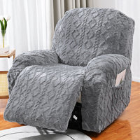 Jacquard woven chair cover, lounge chair cover, washable sofa cover, large lounge chair cover, wide lounge chair cover by Latitude Run