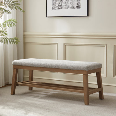 44.4" W Modern Upholstered Wooden Storage Bench by Ophelia & Co.