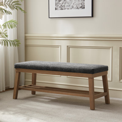 44.4" W Modern Upholstered Wooden Storage Bench by Ophelia & Co.