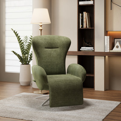 Zero Gravity Chair 360 Swivel For Living Room by Hokku Designs