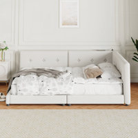 Upholstered platform bed with USB Ports by Latitude Run