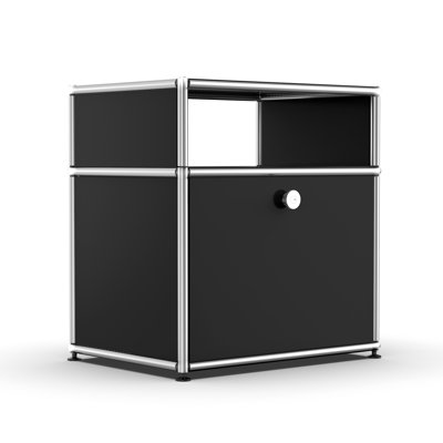 Storage Bedside Table With Drawer Sideboard File Cabinet Dining Cabinet Shelf Bookcase by Ivy Bronx