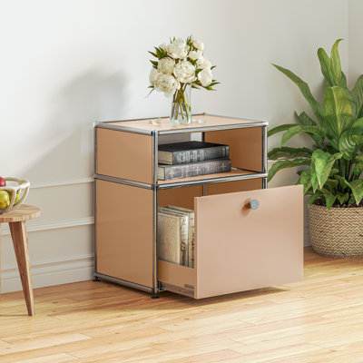 Storage Bedside Table With Drawer Sideboard File Cabinet Dining Cabinet Shelf Bookcase