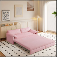 Versatile 3-in-1 Sofa Bed with Side Storage for Various Spaces, Perfect for Flexibility and Convenience by Latitude Run