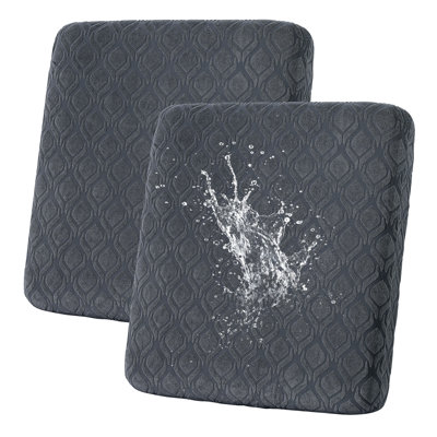 2 Pcs Waterproof Couch Cushion Covers,Washable Stretch Outdoor Patio Furniture Covers by Ebern Designs