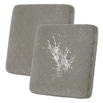 2 Pcs Waterproof Couch Cushion Covers,Washable Stretch Outdoor Patio Furniture Covers by Ebern Designs