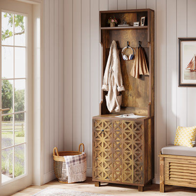 3-in-1 Hall Tree by Millwood Pines