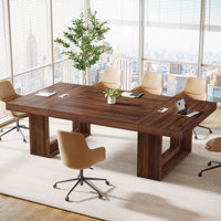94.5" W Conference Table for 10 People by Ebern Designs
