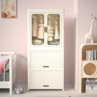 Portable Wardrobe (White) by Wrought Studio