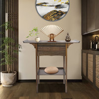 Altar Table With Drawers by Fleur De Lis Living
