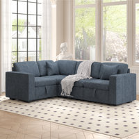 L-shaped Upholstered Sectional Sofa