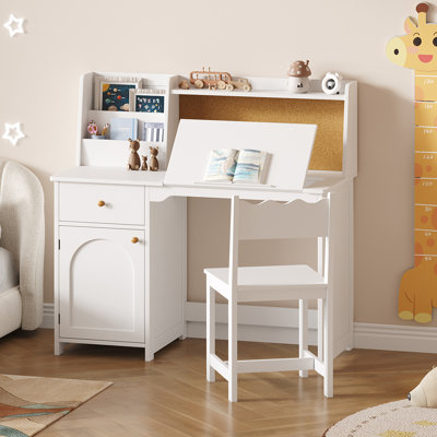 Kids Study Desk and Chair Set