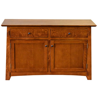Mission / Arts and Crafts Solid Quarter Cabinet - Model A34 by Canora Grey