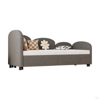 Bed Frames With An Another Bed Frame, Velvet Upholstered Daybed, Modern Sofa Bed Daybed Frame For Bedroom Living Room, Suitable For Living Room, Kids by Mercer41