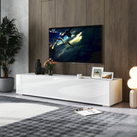 Modern Entertainment Center With Storage Media Console For Living Room by Ebern Designs