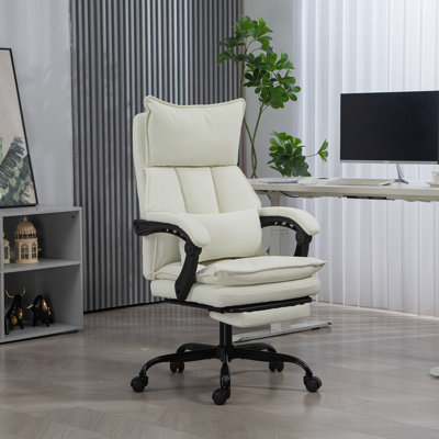 Home Office 155° Reclining Ergonomic Gaming Chair with Footrest and Lumbar Support by Ivy Bronx