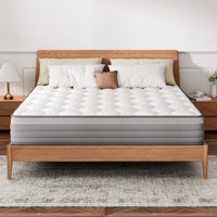 8"/10"/12" Medium Memory Foam Pocket Spring Hybrid Mattress In A Box With Certipur-US Certified Foam by Alwyn Home