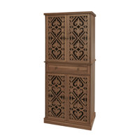 Spacious Storage Cabinet With 4 Doors, 1 Drawer, And Customizable Shelving by Alcott Hill
