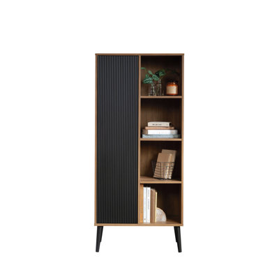 Storage Cabinet, Natural Walnut Finish by Latitude Run