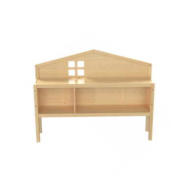 Headboard Storage Cabinet For Full-Size Montessori Floor Bed,Freely Collocation