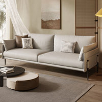 Genuine Leather Standard Sofa