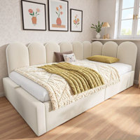 Upholstered Daybed With Hydraulic Storage And Adjustable Side Panels by Mercer41