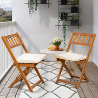 Serene Bistro Chairs - Set of 2 by Ophelia & Co.