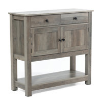 Mazelina Farmhouse Sideboard Buffet Cabinet Rustic Kitchen Storage Cabinet by Ophelia & Co.