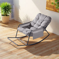 Rocking Chair With Footrest by George Oliver